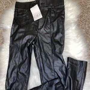 Black Leather pants runs small